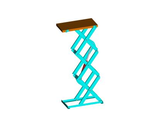 Стол подъемный трехножничный SP1,1х3,3-1.8х1.1